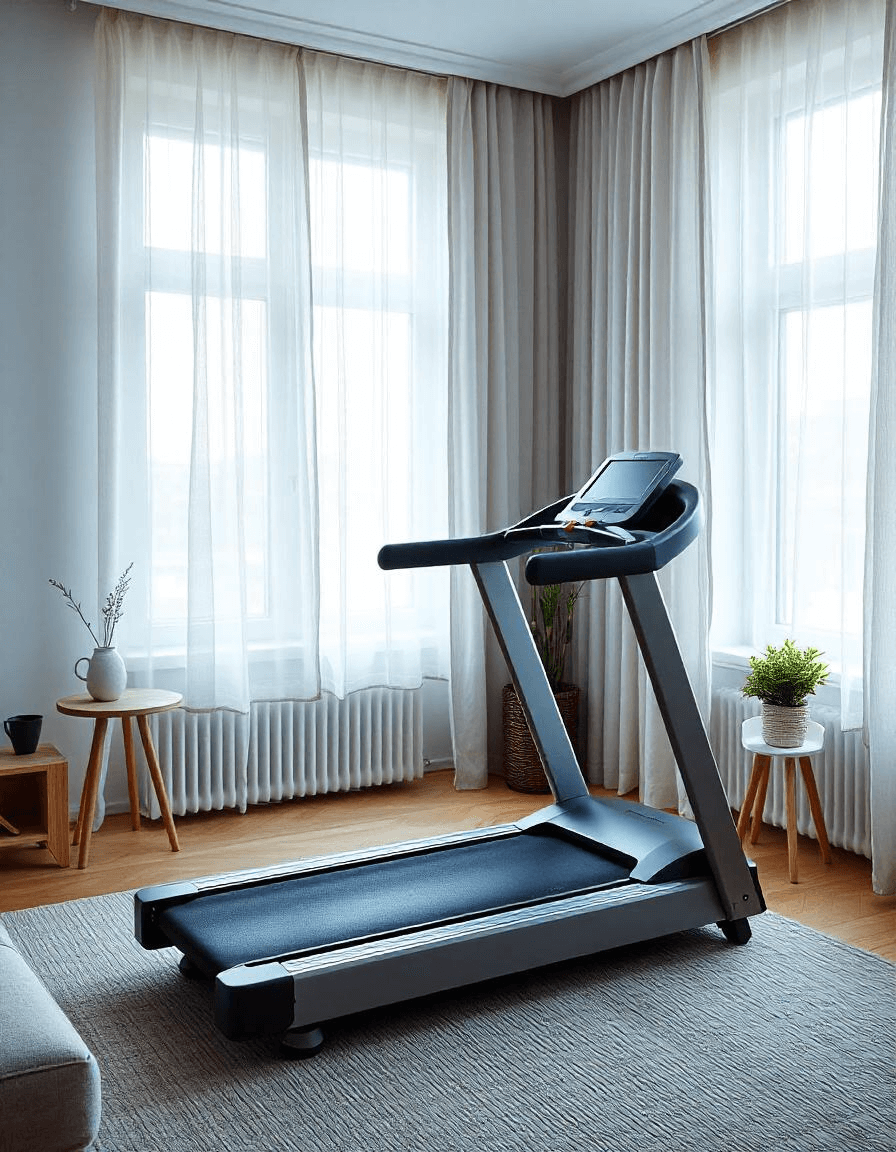 Treadmill with Handles | Aiteid 2025 Upgraded Small Foldable Treadmill for Home