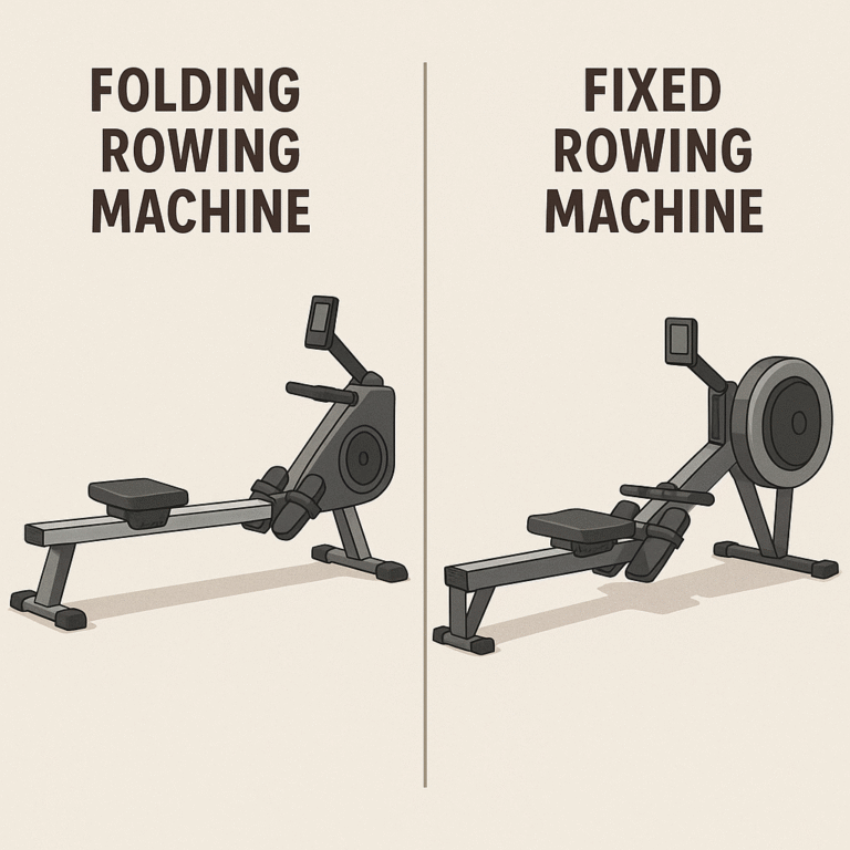 Folding vs Fixed Rowing Machines