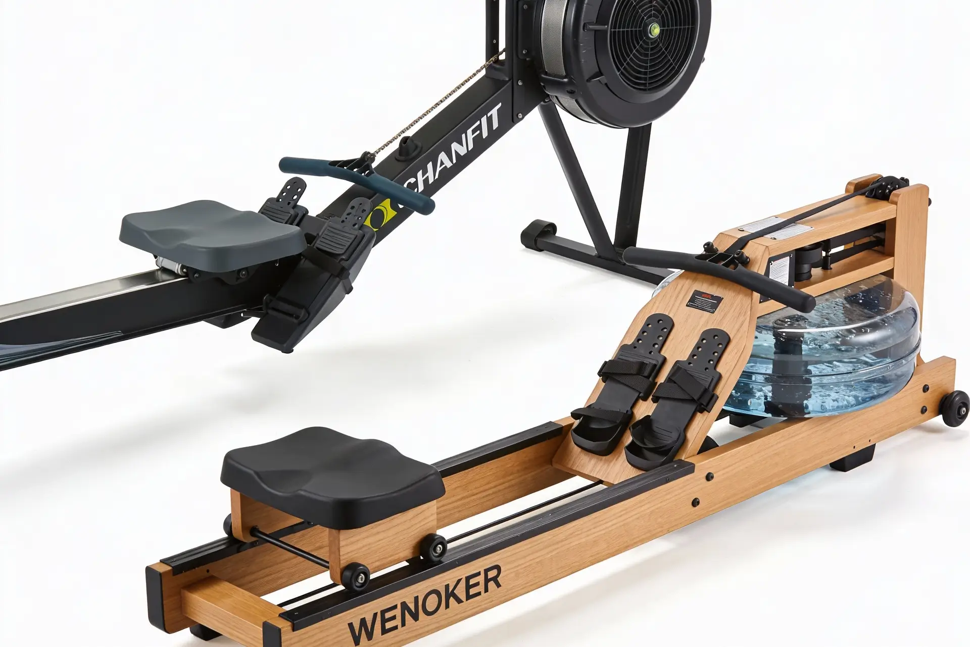ECHANFIT Rowing Machine vs WENOKER Water Rowing Machine